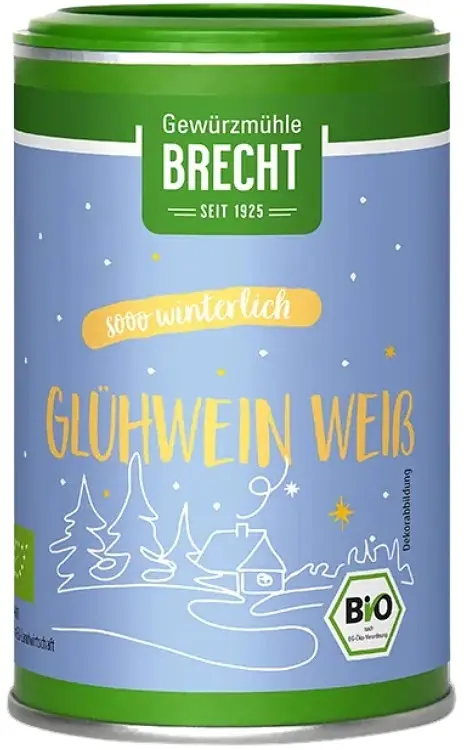 Glühwein weiss Gewürz Bio