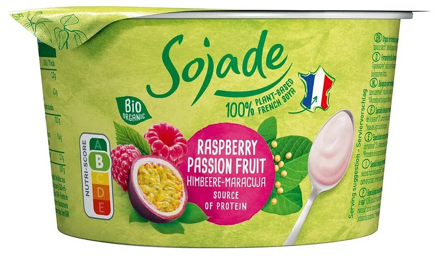 Sojade So Soya! Raspberry-Passion Fruit Organic