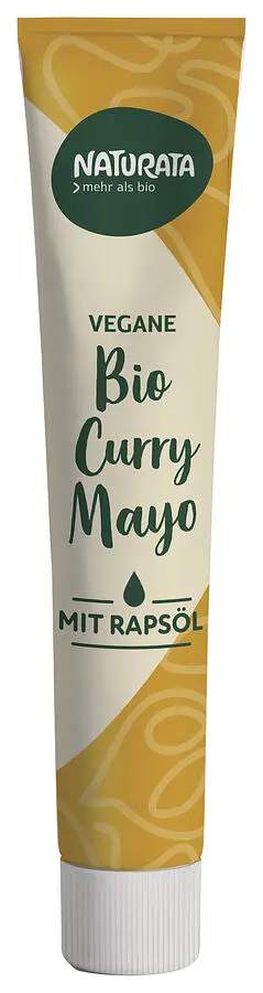 Vegane Curry Mayo mit Rapsöl Bio