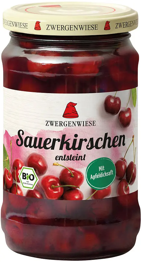 Sour Cherries with Apple Syrup Organic