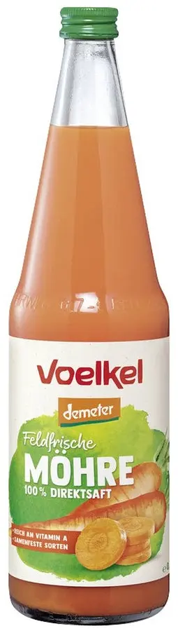 Voelkel Carrot Juice Field-Fresh Demeter