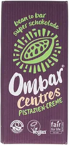 Tablette Ombar Centres 60% Crème de Pistache Bio, 70 g