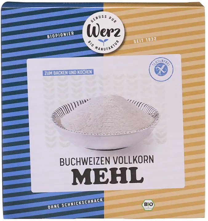 Flour Buckwheat Wholemeal Gluten-Free Organic