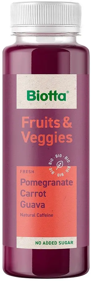 Smoothie Grenade Carotte Goyave Bio