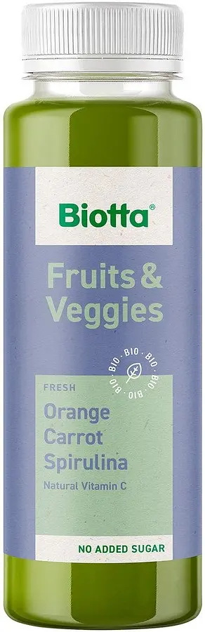 Smoothie Orange Carotte Spiruline Bio