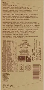 Dattelschokolade Tafel 72% Bio, 90 g