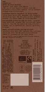 Dattelschokolade Haselnuss Tafel 65% Bio, 90 g