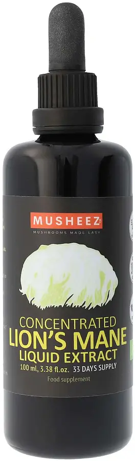 Lion's Mane Vitalpilz Flüssigextrakt Bio