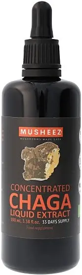 Chaga Medicinal Mushroom Liquid Extract Organic