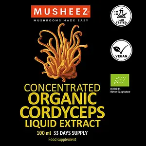 Cordyceps Vitalpilz Flüssigextrakt Bio, 100 ml