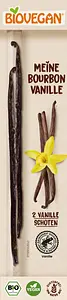 Bourbon Vanilla Pods Organic, 2 pieces, 2 piece