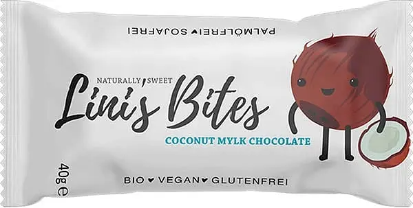 Barre Lini’s Bites Coconut Mylk Chocolate Bio