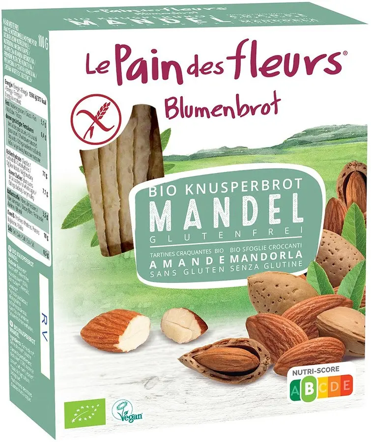 Le pain des fleurs Flower Bread Almond Organic