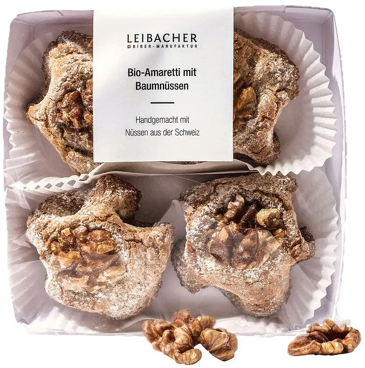 Amaretti mit Baumnüssen Vegan Bio