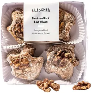 Amaretti mit Baumnüssen Vegan Bio, 32 g