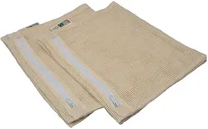 Filets de lavage en coton bio, 2 pièces, 2 pièce