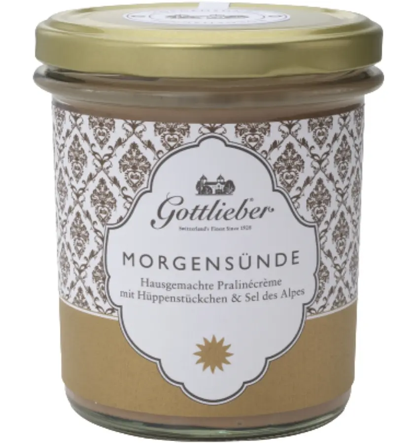 Gottlieber Morgensünde Homemade praline cream