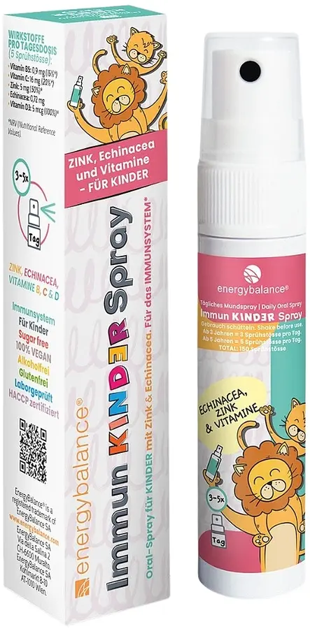 Immune Kids Oral Spray with Echinacea + Zinc and Vitamins