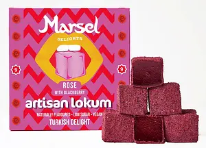 Lokum artisanal Rose avec Mûre, 99 g, 99 g