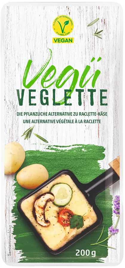 Veglette - the Plant-Based Raclette Cheese Alternative