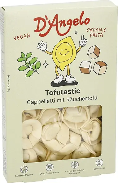 D’Angelo Tofutastic Cappelletti with Smoked Tofu Organic