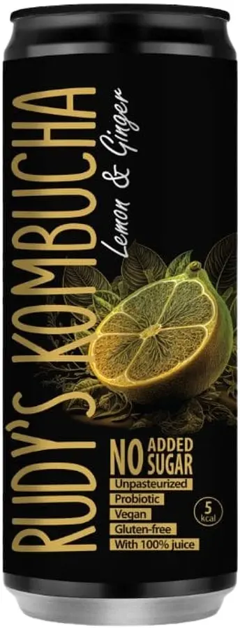 Kombucha Zitrone & Ingwer