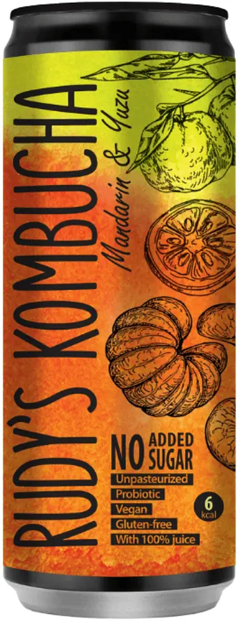Kombucha Mandarine & Yuzu