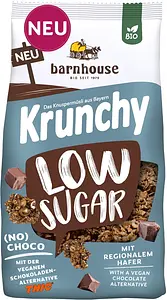 Krunchy Low Sugar (NO) CHOCO Bio, 375 g