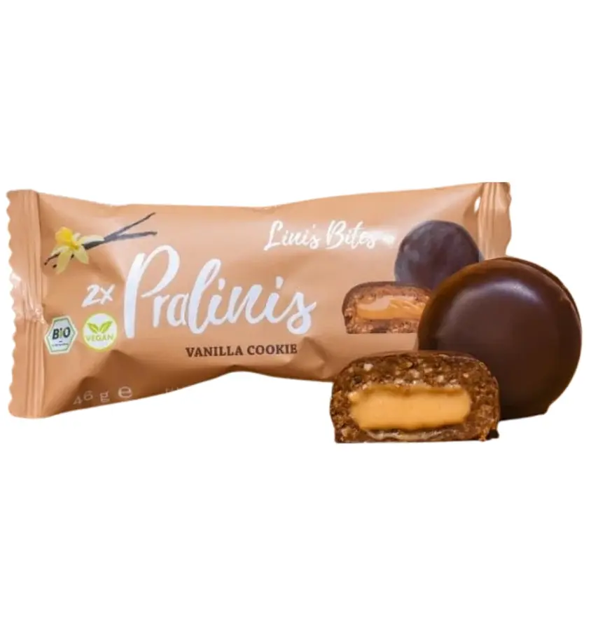 Pralinis Lini's Bites Cookie Vanille Bio