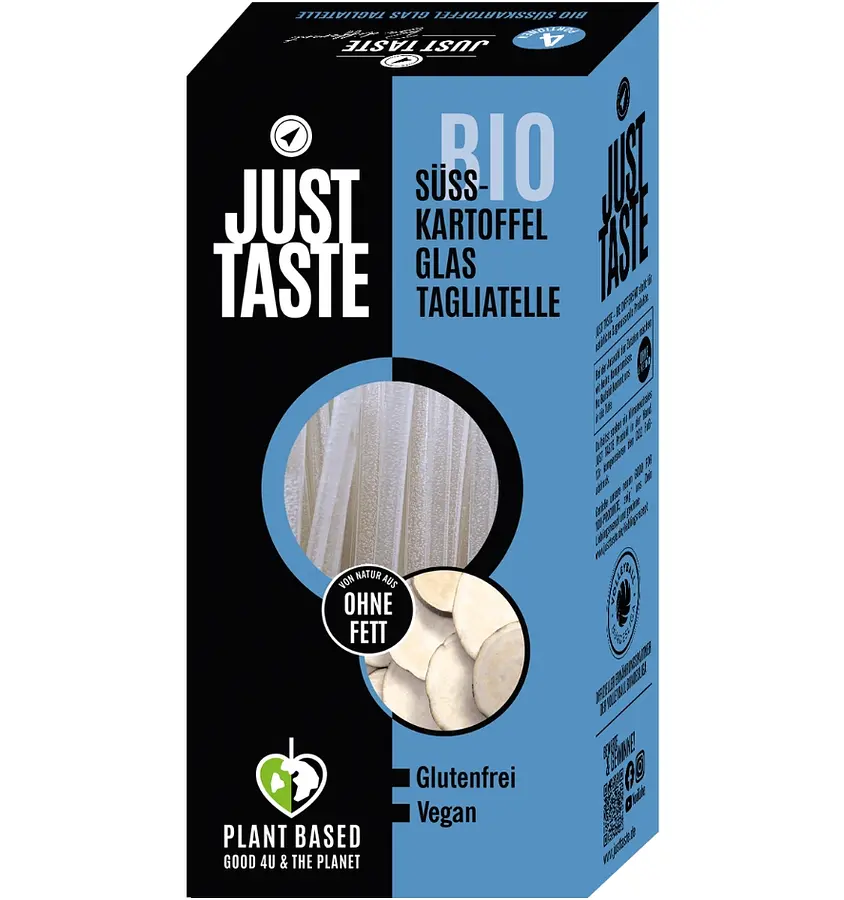 Süsskartoffel Glas Tagliatelle Bio
