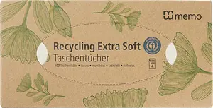 Tissues Recycling Extra Soft, 100 Sheets, 100 piece