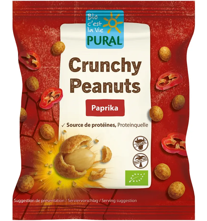 Crunchy Peanuts Paprika Organic