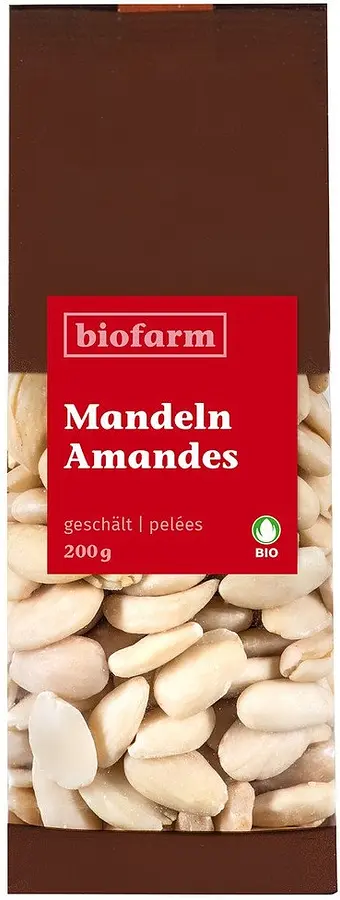 Almonds Shelled Organic