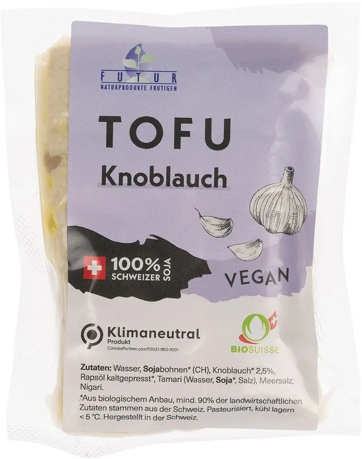 Tofu Knoblauch Schweiz Bio