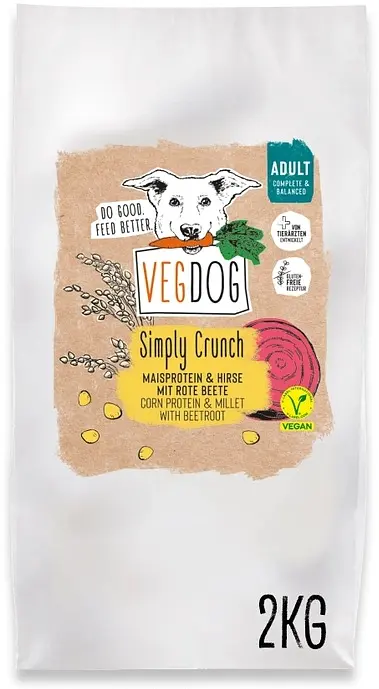Dog Dry Food Vegan Simply Crunch