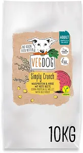 VEGDOG Trockenfutter Simply Crunch, 10 kg