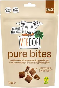VEGDOG Pure Bites, 115 g
