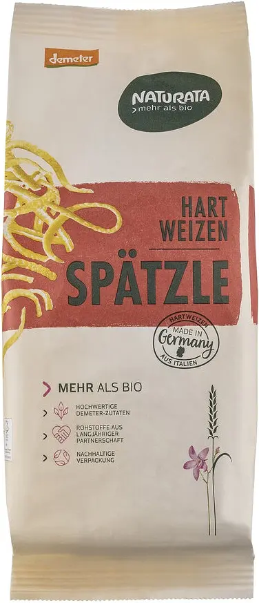 Spätzle Hartweizen hell Demeter