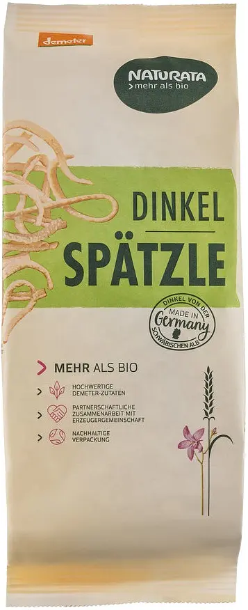 Spätzle Dinkel hell Demeter