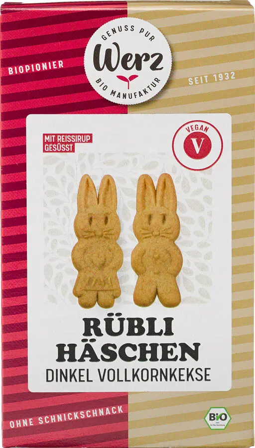 Wholegrain Spelt Carrot Bunnies Organic