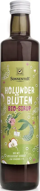 Holunderblüten Sirup Bio