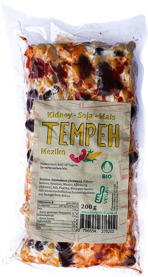Soy Corn Kidney Bean Tempeh Organic