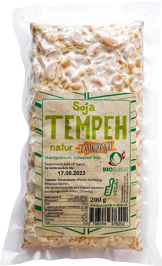Soy Tempeh Natural Pasteurized Organic