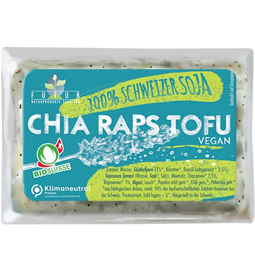 Tofu Chia Raps Schweiz Bio