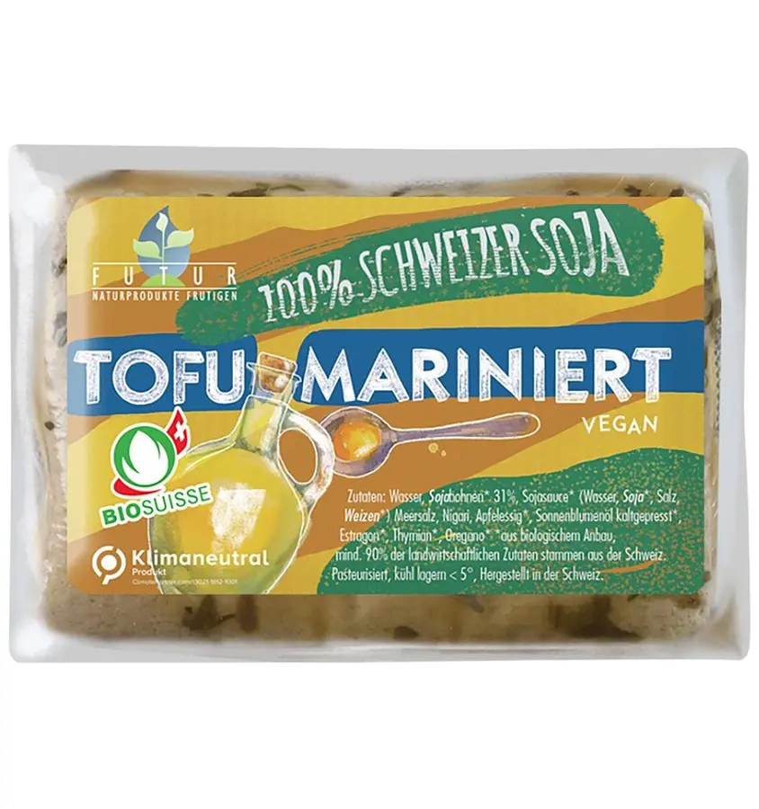 Tofu mariniert Schweiz Bio