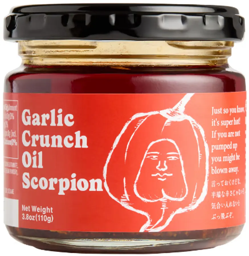 Garlic Crunch Oil Hot Chili Scorpion