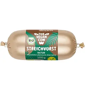 Saucisse à Tartiner Nature avec Protéines de Pois Bio, 100 g