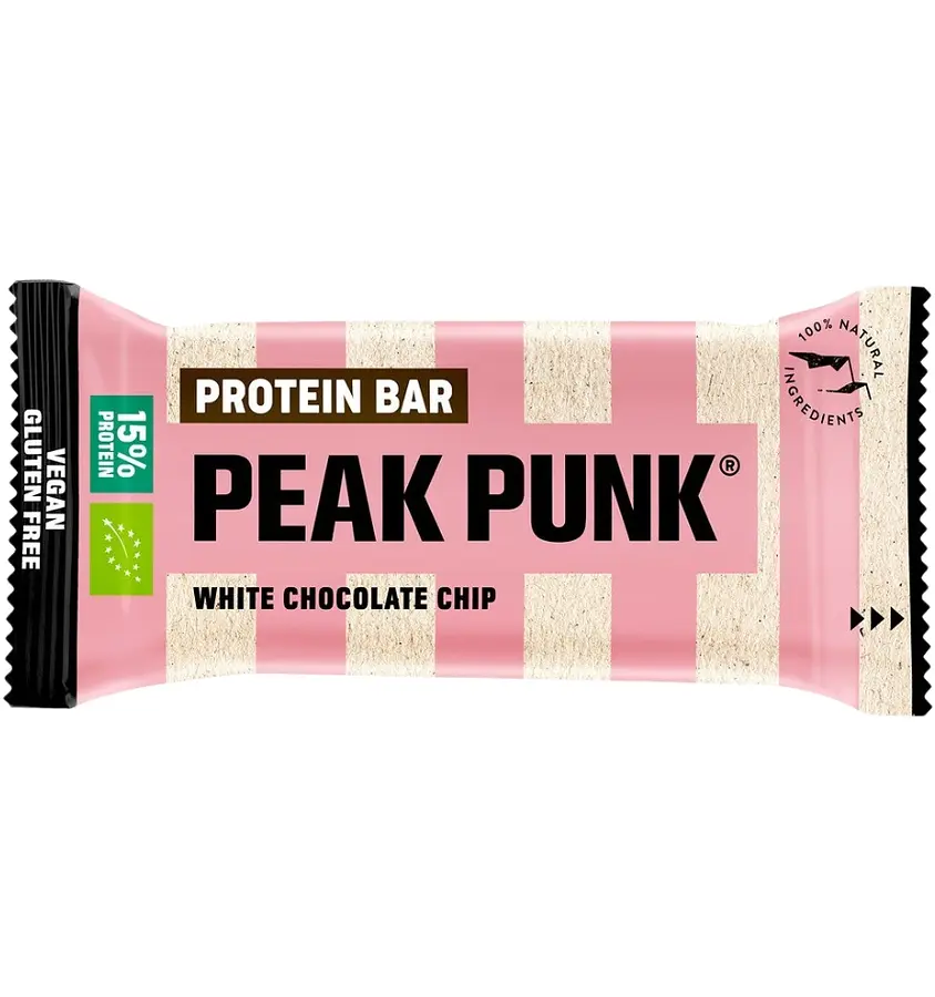 Peak Punk Haferriegel White Chocolate Chip Bio