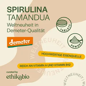 Poudre de Spiruline Tamandua Demeter, 150 g
