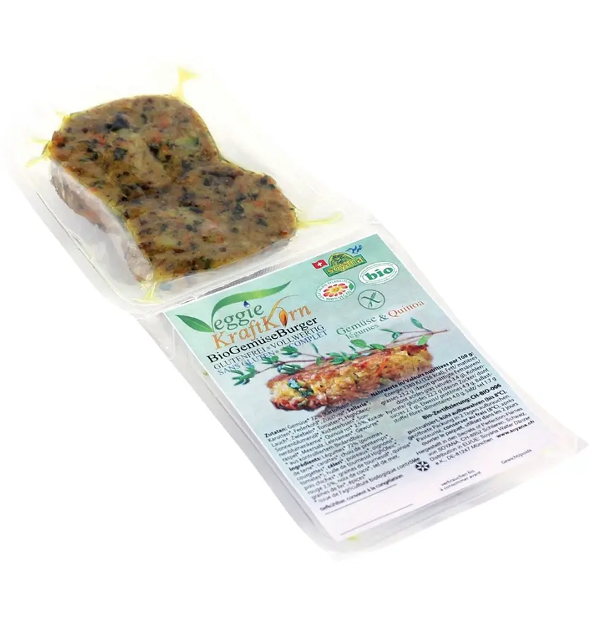 Burger Veggie-KraftKorn Quinoa Organic